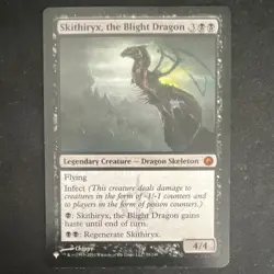 Skithiryx, the Blight Dragon - MTG Scars of Mirrodin 79/249 Mythic Black - Image 1