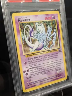 PSA 10 Mewtwo Black Star Promo #12 Pokemon League Promo 2000 WOTC Gem Mint - Image 2