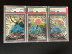 Pokemon Topps Chrome Bisaflor Evolution PSA 5 Englisch - Image 1