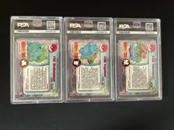 Pokemon Topps Chrome Bisaflor Evolution PSA 5 Englisch - Image 2