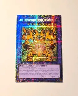 Yugioh The Unstoppable Exodia Incarnate MP25-EN008 Starlight Secret Rare NM - Image 1