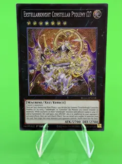 Yu-Gi-Oh Glorious Gallery Exstellarknight Constellar Ptolemy Ω7 SR BLGG-EN018 NM - Image 1