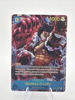 Monkey.D.Luffy (118) (Alternate Art) - A Fist of Divine Speed (OP11) - Image 1