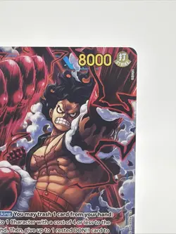 Monkey.D.Luffy (118) (Alternate Art) - A Fist of Divine Speed (OP11) - Image 2