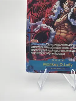 Monkey.D.Luffy (118) (Alternate Art) - A Fist of Divine Speed (OP11) - Image 4