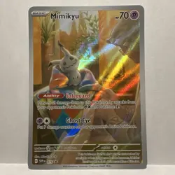 The Pokemon Company Pokemon TCG Mimikyu 075 SV Promo Holo Scarlet & Violet 2024 - Image 1