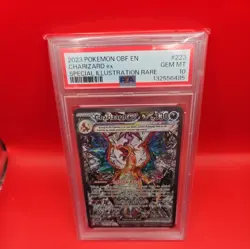 Pokemon 2023 Charizard ex 223/197 Alt Art SIR Obsidian Flames GEM MINT PSA 10 - Image 2