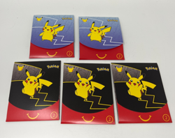 5x of Pokemon 25th Anniversary 2021 McDonalds Promo Packs Sealed New - Image 1