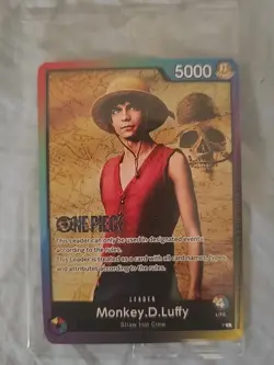 One Piece Card Game - Monkey D Luffy - Pack Battle Leader Sealed PROMO English - Image 1
