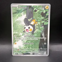 Pokemon TCG Emolga Black Bolt Illustration Card 112/086 - Image 1