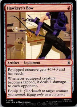 Hawkeye's Bow 132 Common Marvel Super Heroes Magic: The Gathering Near Mint - Image 1