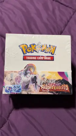 Pokemon Paldea Evolved Booster Box New Factory Sealed 820650863493 - Image 1