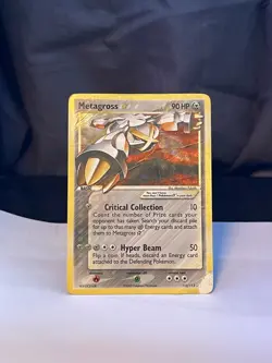 Pokemon Metagross Star 113/113 EX Delta Species Ultra Rare Holo 90 HP - Image 1