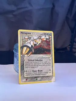 Pokemon Metagross Star 113/113 EX Delta Species Ultra Rare Holo 90 HP - Image 2