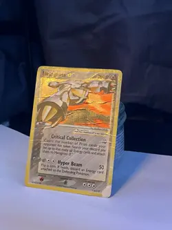 Pokemon Metagross Star 113/113 EX Delta Species Ultra Rare Holo 90 HP - Image 3