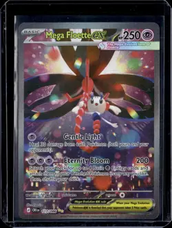 Pokemon ME04: Chaos Rising Mega Floette ex 117/086 - Image 1