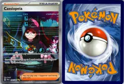 CASSIOPEIA 094/064 SPECIAL ILLUSTRATION RARE SHROUDED FABLE POKEMON NM - Image 3