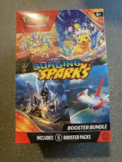 Pokemon TCG Scarlet & Violet Surging Sparks Booster Bundle - Image 1