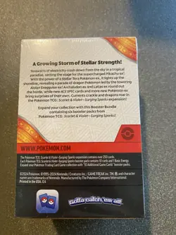 Pokemon TCG Scarlet & Violet Surging Sparks Booster Bundle - Image 3