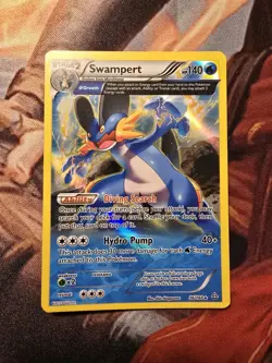 Pokemon TCG Swampert 36/160 Holo Rare Primal Clash NM - Image 2