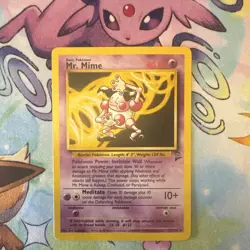 Wizards of the Coast Pokemon TCG Mr. Mime 27/130 Jungle Unlimited Rare 40 HP - Image 1