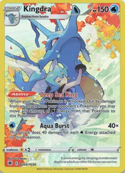 Kingdra TG03/TG30 Holo Astral Radiance Trainer Gallery Pokemon LP - Image 1