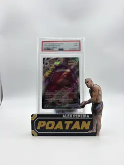 PSA 9 Gengar VMAX 157/264 Pokemon Fusion Strike Full Art 2021 Sword & Shield - Image 1