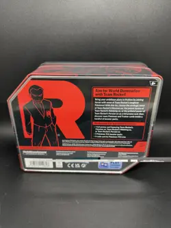 Pokemon TCG - Team Rocket Fall 2025 Tin Mewtwo ex New - Image 2