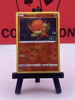 Pansear 026/189 Darkness Ablaze Pokemon TCG Reverse Holo Common 2020 NM - Image 2