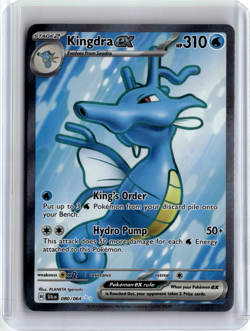 Kingdra ex ⭐ 080/064 Holo Ultra Rare Shrouded Fable 2024 Pokemon NM - Image 1