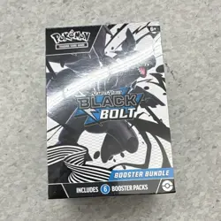Pokemon TCG Scarlet & Violet Black Bolt Booster Bundle 6 Packs English Zekrom - Image 1