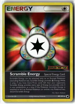 Scramble Energy ⭐ 89/101 Holo Stamped Dragon Frontiers 2006 Pokemon LP/MP - Image 1