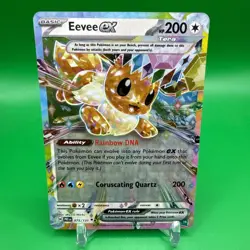 Eevee ex 075/131 Holo - Pokemon Prismatic Evolutions NM - Image 1