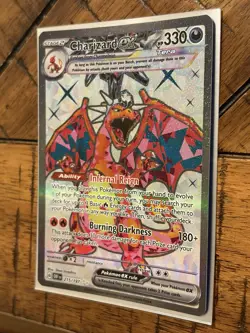 Pokemon TCG - Obsidian Flames - Charizard EX 215/197 - Holo Ultra Rare - Image 5