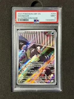 Pokemon TCG - Houndour IR - 2023 Scarlet & Violet: Obsidian Flames SV3:OBF - Image 1