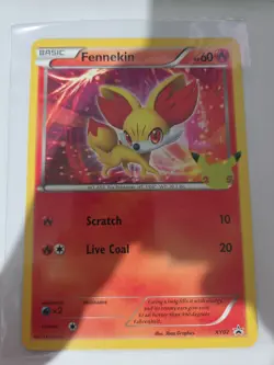Pokemon Fennekin Jumbo Promo Xy02 25th Anniversary - Image 1