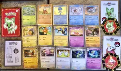 POKEMON McDonalds 2023 Match Battle TCG Complete Set Of 15 w/6 Holo MINT + Extra - Image 1