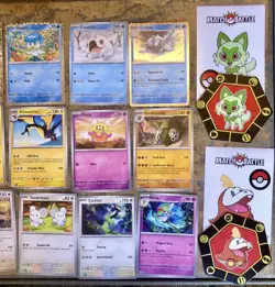 POKEMON McDonalds 2023 Match Battle TCG Complete Set Of 15 w/6 Holo MINT + Extra - Image 5
