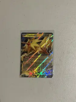 The Pokemon Company Zapdos ex 145/165 Sv: Scarlet & Violet 151 Holo 200 HP EN - Image 1