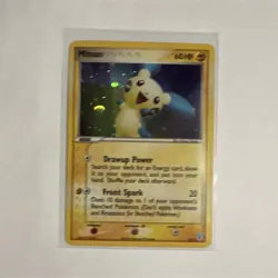 The Pokemon Company Minun 6/12 EX Trainer Kit 2 Common Holo 60 HP EN - Image 1