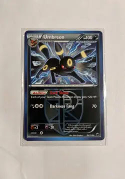 The Pokemon Company Umbreon 64/116 Plasma Freeze Holo Rare 100 HP EN 2013 - Image 1