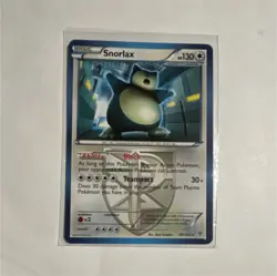 The Pokemon Company Snorlax 101/135 Plasma Storm Rare Regular 130 HP EN 2013 - Image 1