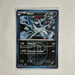 Nintendo Absol 1/146 Legends Awakened Holo Rare Holo 100 HP EN 2008 - Image 1
