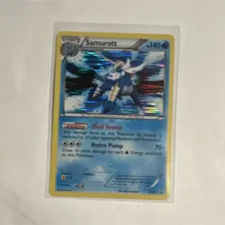 The Pokemon Company Samurott BW22 Black & White Promo Holo Stage 2 140 HP EN - Image 1