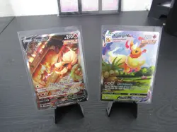 Flareon V & VMAX SWSH179 SWSH180 Promo Set NM Pokemon TCG Eeveelution - Image 1