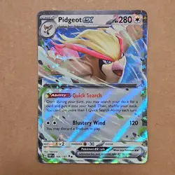 Pidgeot ex 164/197 Double Rare Obsidian Flames Pokemon NM/M TCG CCG - Image 1