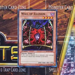 1x Wall of Illusion - Super Rare - BPW2-EN002 - 1st Ed - LP - Image 1