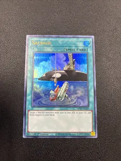 Salvage GFTP-EN107 Ultra Rare 1st Edition Yugioh A6 - Image 1