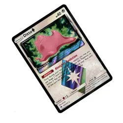 2018 Pokemon LOST THUNDER PRISM STAR DITTO HOLO 154/214 RARE! LP - Image 1