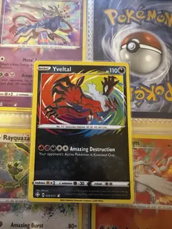 Pokemon - Yveltal - 046/072 - Amazing Holo Rare - Shining Fates - NM/M - Image 1
